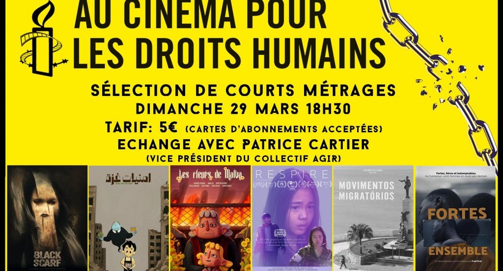 actualité Courts métrages - Au cinéma pour les droits humains - Amnesty international